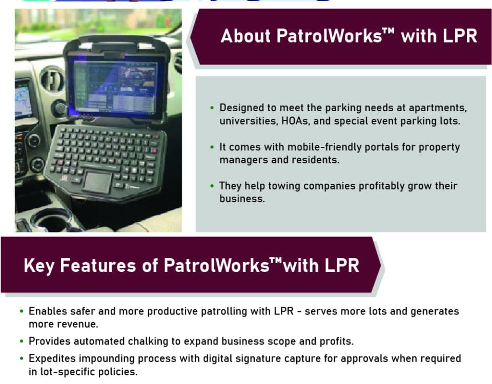 Patrolworks with LPR